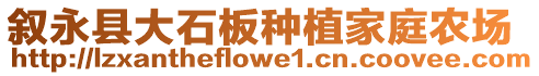 敘永縣大石板種植家庭農(nóng)場