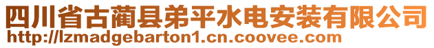 四川省古藺縣弟平水電安裝有限公司