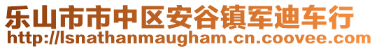 樂山市市中區(qū)安谷鎮(zhèn)軍迪車行