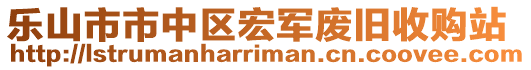 樂山市市中區宏軍廢舊收購站