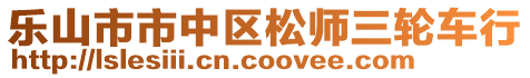 樂山市市中區(qū)松師三輪車行