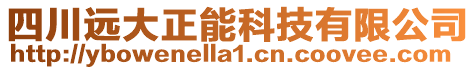 四川遠(yuǎn)大正能科技有限公司