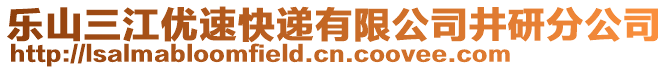 樂山三江優(yōu)速快遞有限公司井研分公司