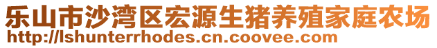 乐山市沙湾区宏源生猪养殖家庭农场