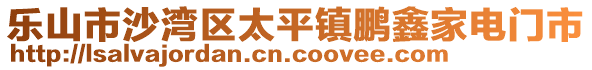 樂山市沙灣區(qū)太平鎮(zhèn)鵬鑫家電門市