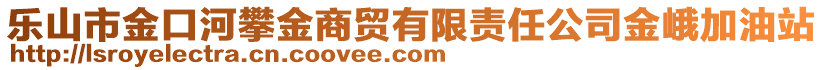 樂山市金口河攀金商貿(mào)有限責(zé)任公司金峨加油站