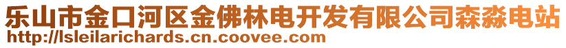 樂山市金口河區(qū)金佛林電開發(fā)有限公司森淼電站