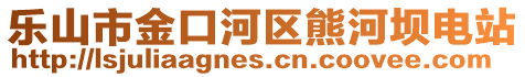 樂山市金口河區(qū)熊河壩電站