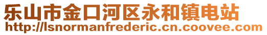 樂山市金口河區(qū)永和鎮(zhèn)電站