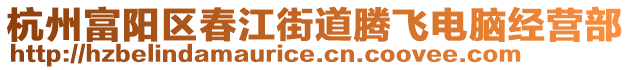 杭州富陽(yáng)區(qū)春江街道騰飛電腦經(jīng)營(yíng)部