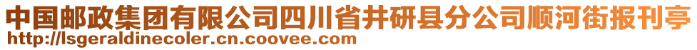 中國(guó)郵政集團(tuán)有限公司四川省井研縣分公司順河街報(bào)刊亭