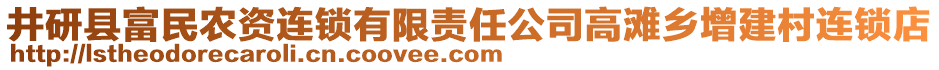 井研縣富民農(nóng)資連鎖有限責(zé)任公司高灘鄉(xiāng)增建村連鎖店