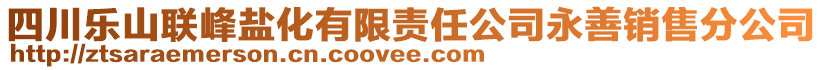 四川樂山聯(lián)峰鹽化有限責任公司永善銷售分公司