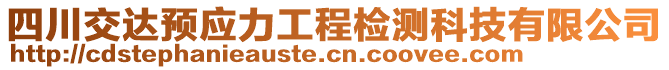 四川交達(dá)預(yù)應(yīng)力工程檢測科技有限公司