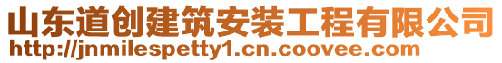 山東道創(chuàng)建筑安裝工程有限公司