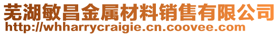 蕪湖敏昌金屬材料銷售有限公司