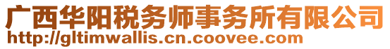 廣西華陽稅務(wù)師事務(wù)所有限公司