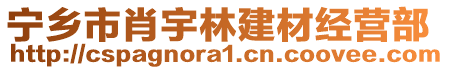 宁乡市肖宇林建材经营部