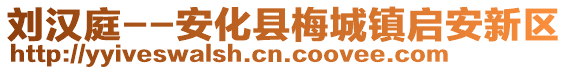 劉漢庭--安化縣梅城鎮(zhèn)啟安新區(qū)