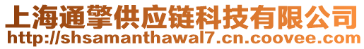 上海通擎供應(yīng)鏈科技有限公司