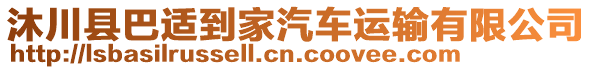 沐川縣巴適到家汽車運輸有限公司