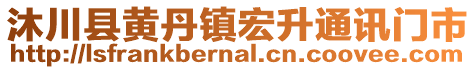 沐川縣黃丹鎮(zhèn)宏升通訊門市