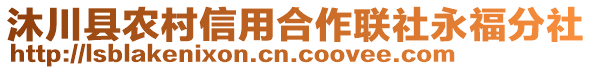 沐川縣農(nóng)村信用合作聯(lián)社永福分社