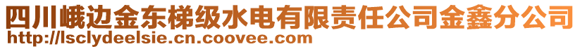 四川峨邊金東梯級(jí)水電有限責(zé)任公司金鑫分公司