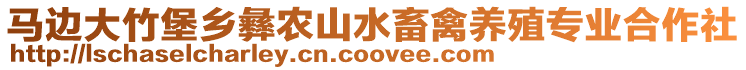 馬邊大竹堡鄉(xiāng)彝農(nóng)山水畜禽養(yǎng)殖專業(yè)合作社