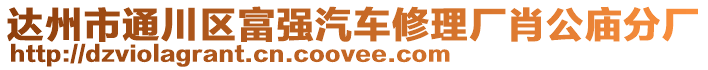 達(dá)州市通川區(qū)富強(qiáng)汽車修理廠肖公廟分廠