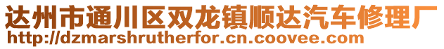 達(dá)州市通川區(qū)雙龍鎮(zhèn)順達(dá)汽車修理廠