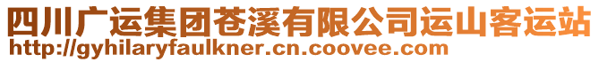 四川廣運(yùn)集團(tuán)蒼溪有限公司運(yùn)山客運(yùn)站