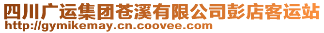 四川廣運集團(tuán)蒼溪有限公司彭店客運站