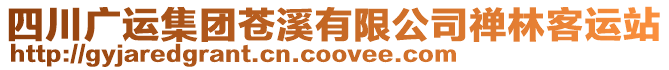 四川廣運(yùn)集團(tuán)蒼溪有限公司禪林客運(yùn)站