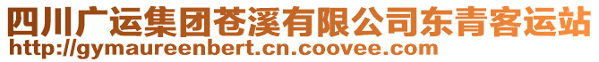 四川廣運集團蒼溪有限公司東青客運站