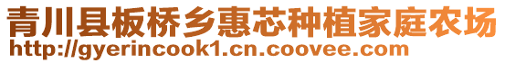 青川縣板橋鄉(xiāng)惠芯種植家庭農(nóng)場(chǎng)