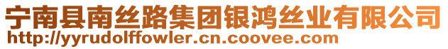 寧南縣南絲路集團(tuán)銀鴻絲業(yè)有限公司