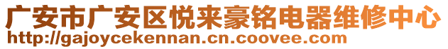 廣安市廣安區(qū)悅來豪銘電器維修中心