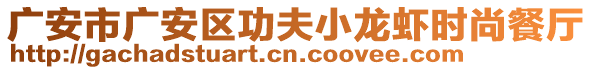 廣安市廣安區(qū)功夫小龍蝦時(shí)尚餐廳