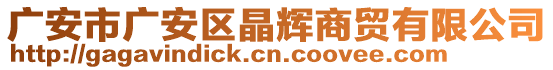 廣安市廣安區(qū)晶輝商貿(mào)有限公司