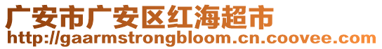 廣安市廣安區(qū)紅海超市