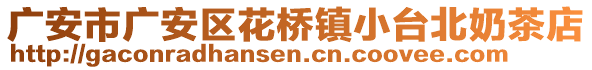 廣安市廣安區(qū)花橋鎮(zhèn)小臺北奶茶店