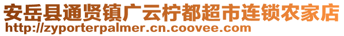 安岳縣通賢鎮廣云檸都超市連鎖農家店