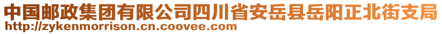 中國郵政集團有限公司四川省安岳縣岳陽正北街支局