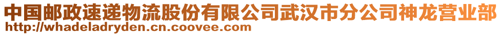 中國(guó)郵政速遞物流股份有限公司武漢市分公司神龍營(yíng)業(yè)部