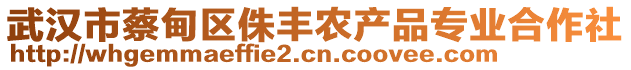 武漢市蔡甸區(qū)侏豐農(nóng)產(chǎn)品專業(yè)合作社