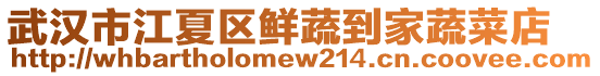 武漢市江夏區鮮蔬到家蔬菜店