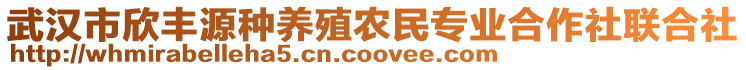 武漢市欣豐源種養(yǎng)殖農(nóng)民專業(yè)合作社聯(lián)合社