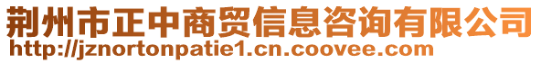 荊州市正中商貿(mào)信息咨詢(xún)有限公司