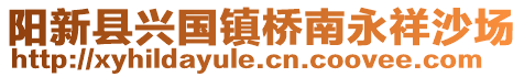 阳新县兴国镇桥南永祥沙场